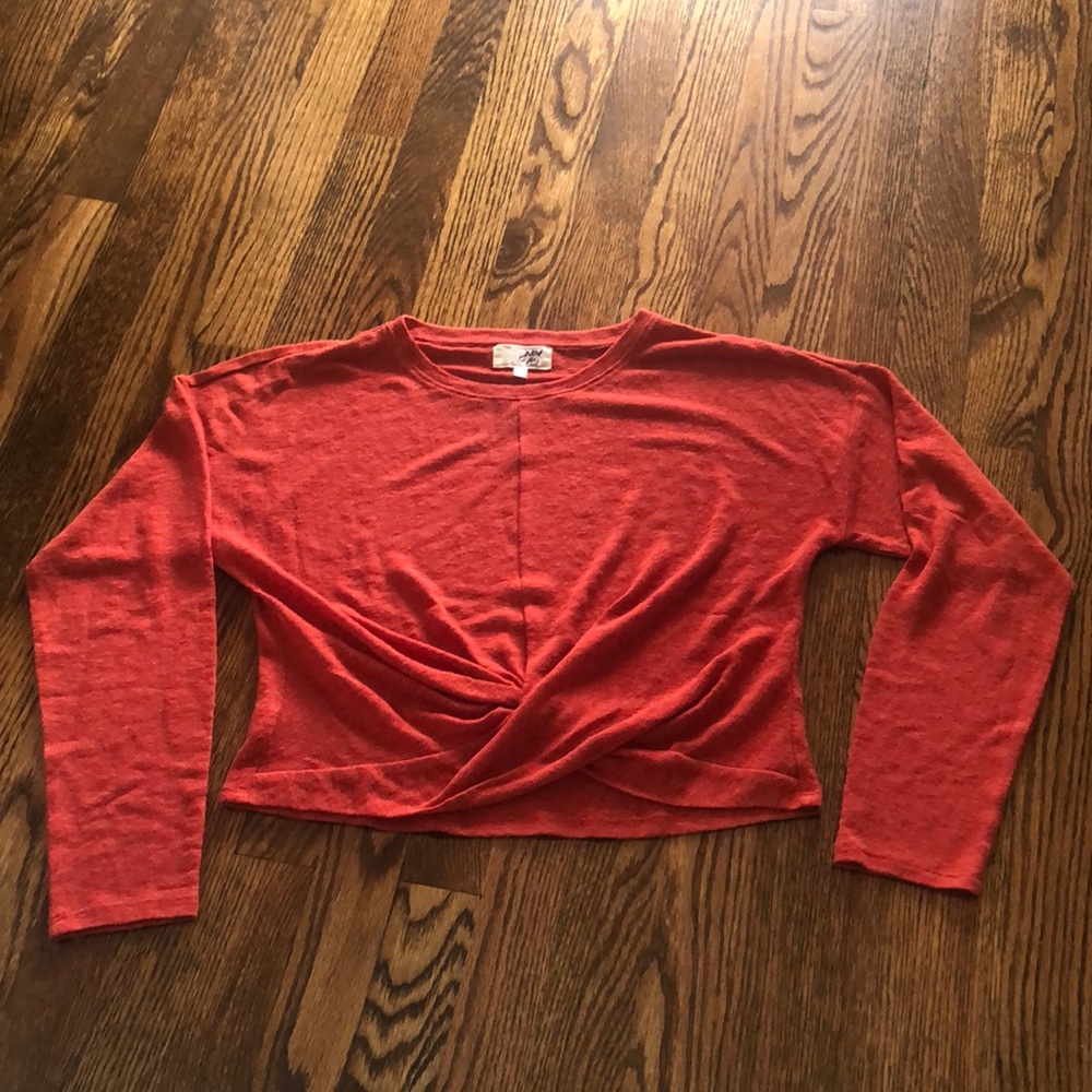 Lou & Grey Twist Front Top